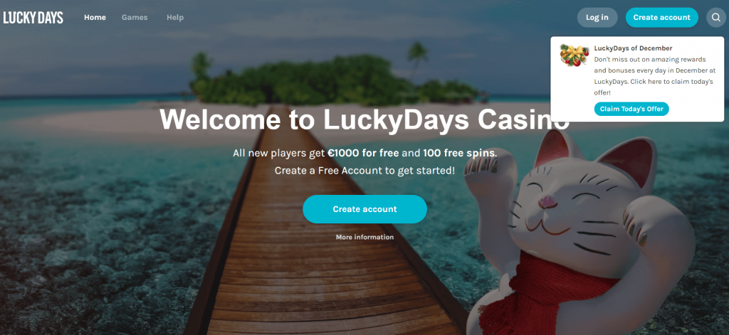 Lucky Days Casino Canada